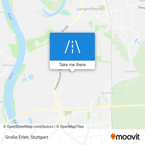 Карта Große Erlen