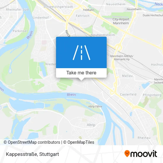 Карта Kappesstraße