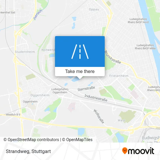 Карта Strandweg