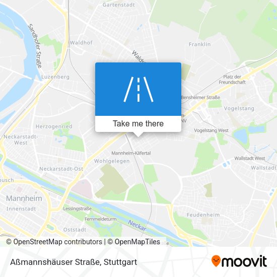 Aßmannshäuser Straße map