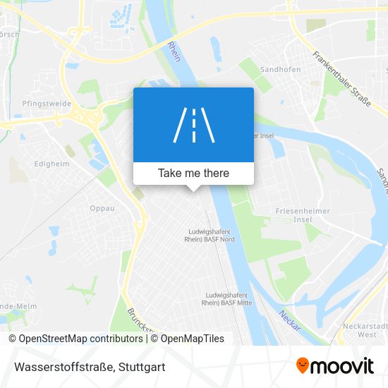 Wasserstoffstraße map