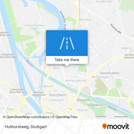 Карта Huthorstweg
