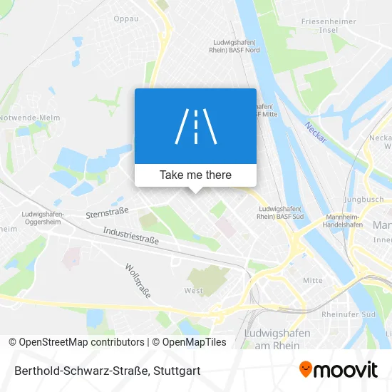 Карта Berthold-Schwarz-Straße