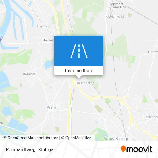 Карта Reinhardtweg