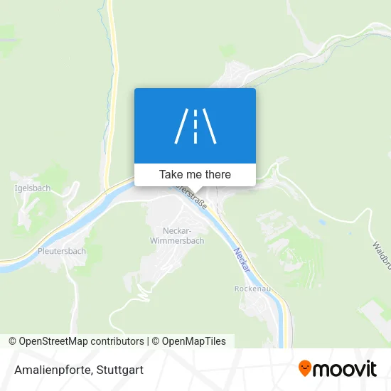 Карта Amalienpforte