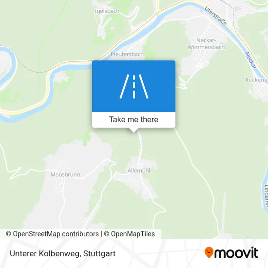 Карта Unterer Kolbenweg