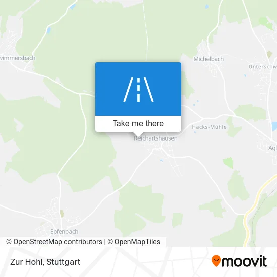 Карта Zur Hohl