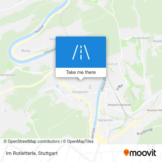 Карта Im Rotletterle