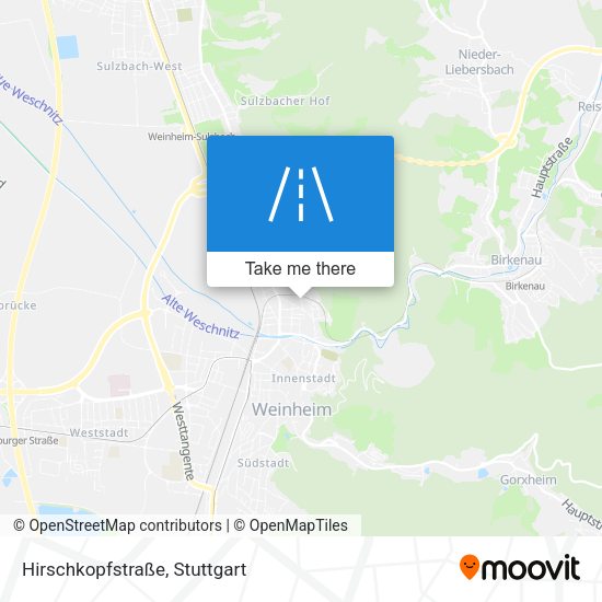 Hirschkopfstraße map