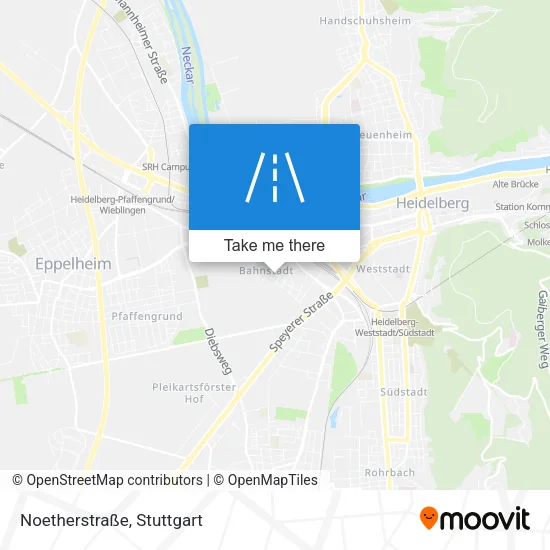 Карта Noetherstraße