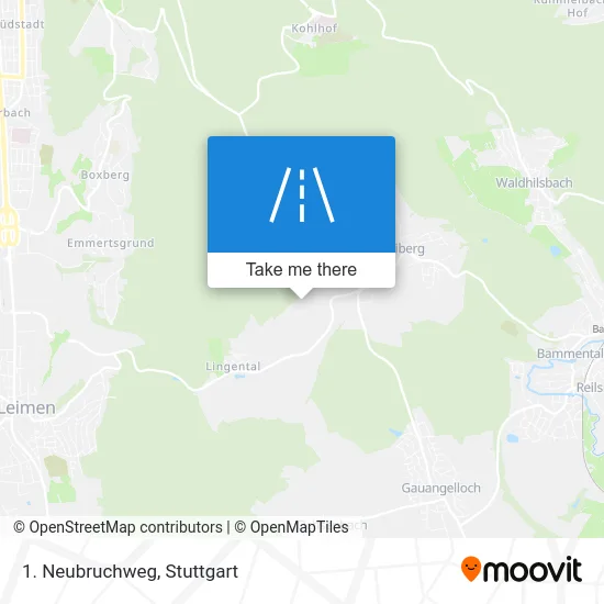 Карта 1. Neubruchweg