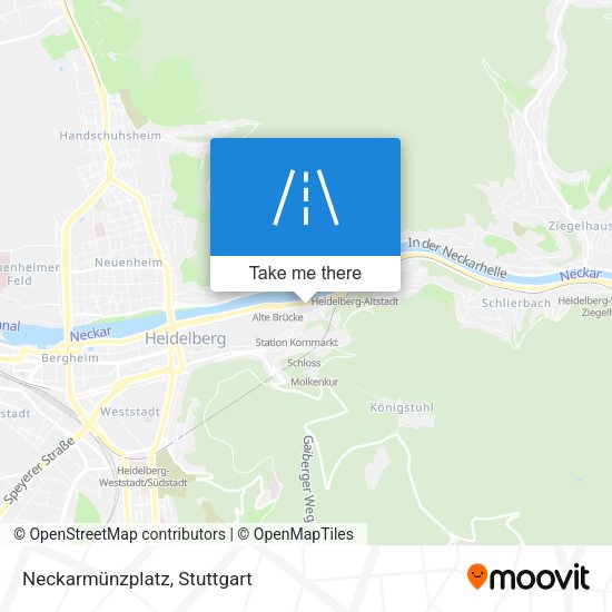 Neckarmünzplatz map
