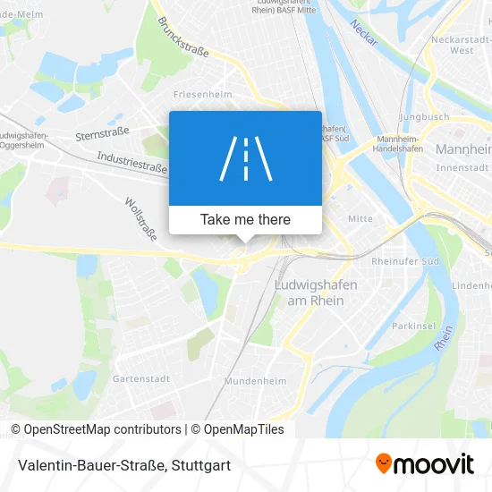 Карта Valentin-Bauer-Straße