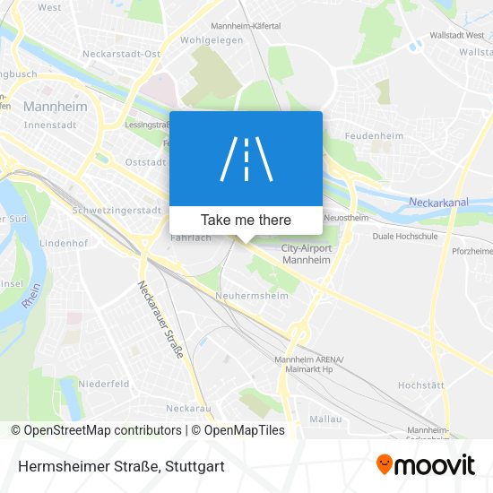 Hermsheimer Straße map