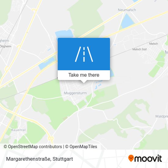 Margarethenstraße map