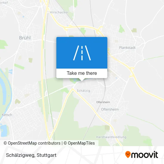 Карта Schälzigweg