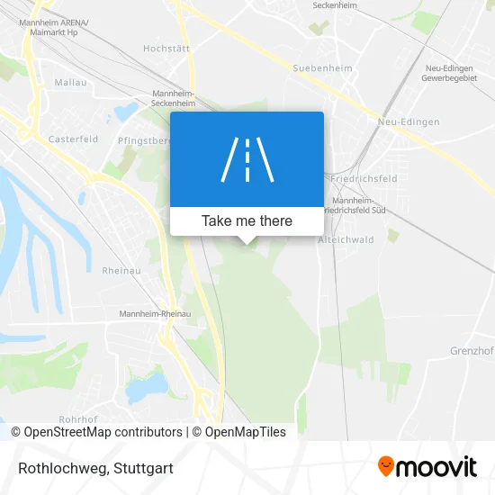Карта Rothlochweg
