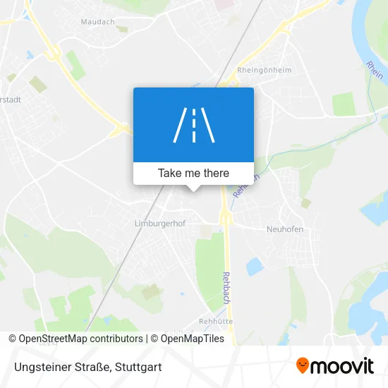Карта Ungsteiner Straße