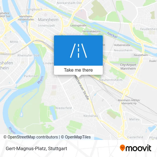 Карта Gert-Magnus-Platz