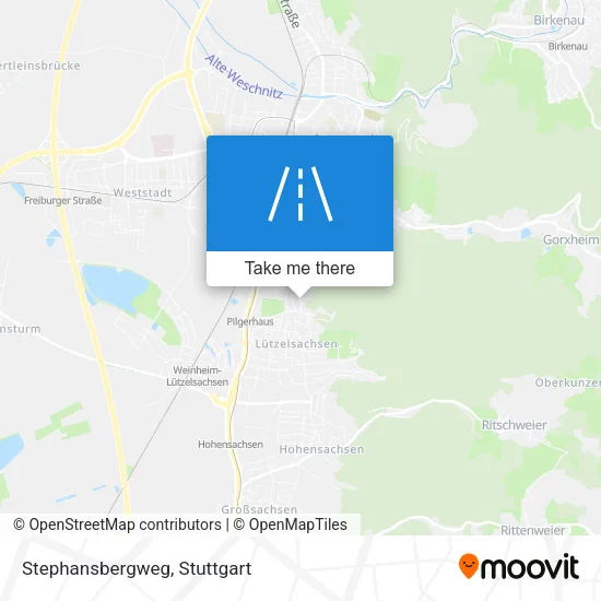Карта Stephansbergweg