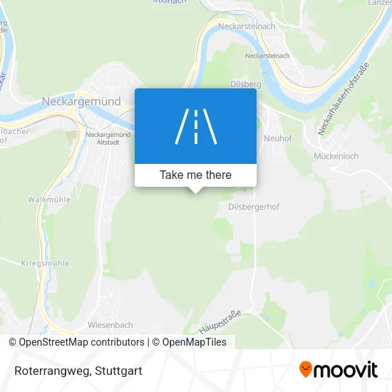 Карта Roterrangweg