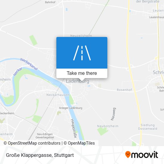 Große Klappergasse map