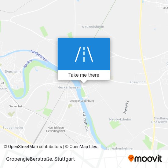 Gropengießerstraße map