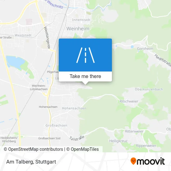 Карта Am Talberg