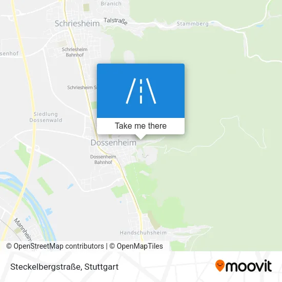 Карта Steckelbergstraße