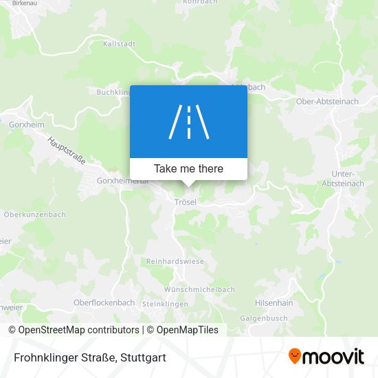 Frohnklinger Straße map