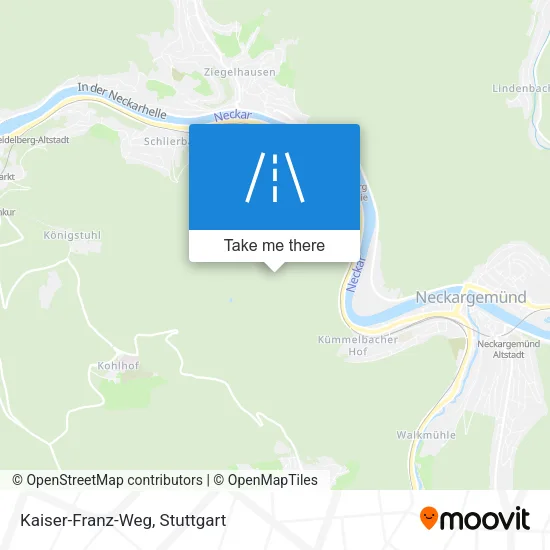 Карта Kaiser-Franz-Weg