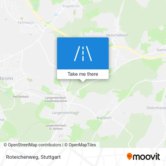 Карта Roteichenweg