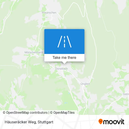 Карта Häuseräcker Weg
