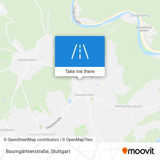 Baumgärtnerstraße map