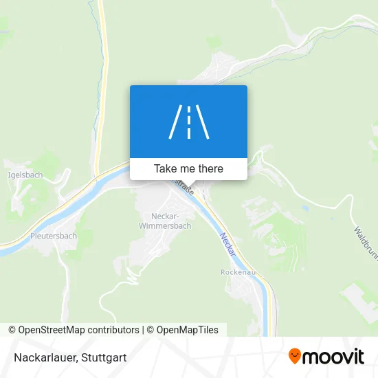 Карта Nackarlauer