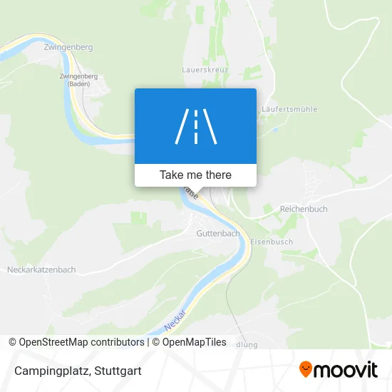 Карта Campingplatz