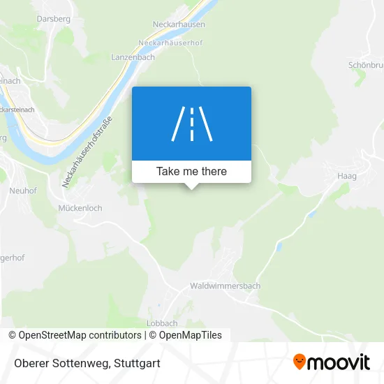 Карта Oberer Sottenweg
