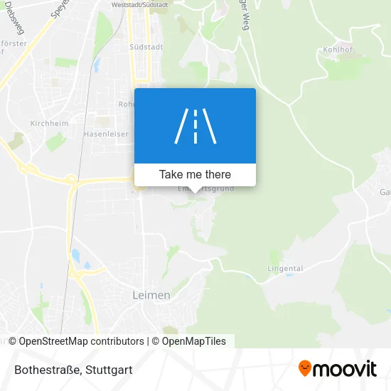 Карта Bothestraße