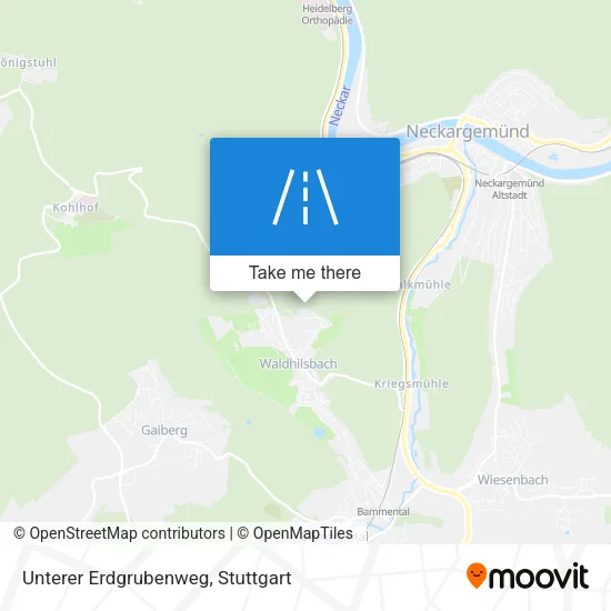 Карта Unterer Erdgrubenweg