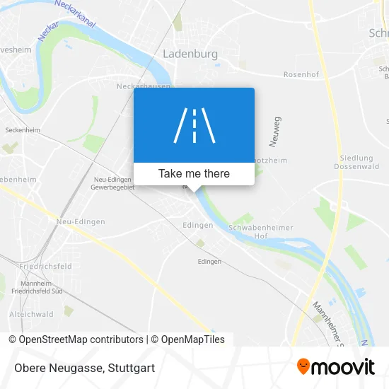 Карта Obere Neugasse