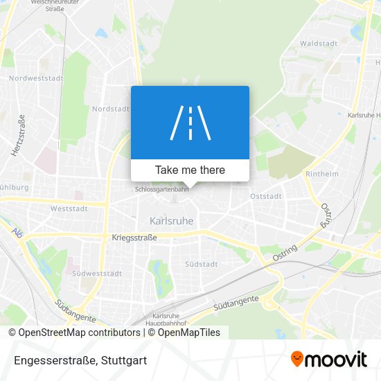 Engesserstraße map
