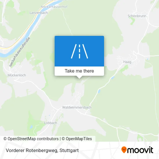 Карта Vorderer Rotenbergweg