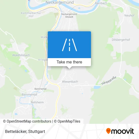 Карта Betteläcker