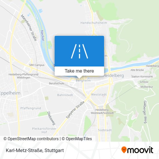 Karl-Metz-Straße map