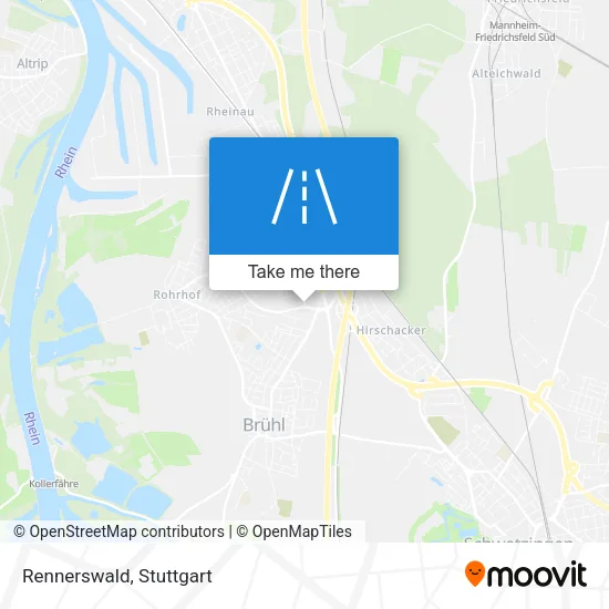Карта Rennerswald