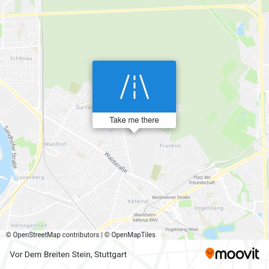Vor Dem Breiten Stein map
