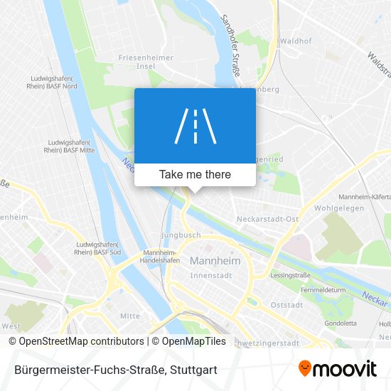 Bürgermeister-Fuchs-Straße map