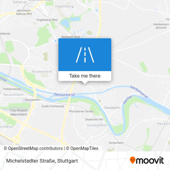 Michelstadter Straße map
