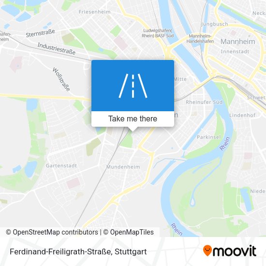 Ferdinand-Freiligrath-Straße map
