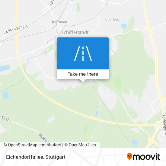 Карта Eichendorffallee